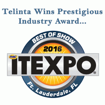 ITEXPO presented prestigious “Best of Show” award to Telinta for Hosted VoIP Switching and Billing solutions