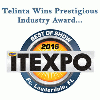 Telinta’s Softswitch platform was recognized with a prestigious award at ITEXPO for Best Cloud Solution.