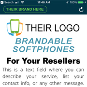 How can you offer brandable softphones to your Resellers. Ask Telinta.