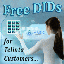 Free DIDs for Telinta Customers