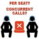 Does your VoIP softswitch provider charge per-seat? Concurrent call? Per-minute? Ask Telinta for a better option.