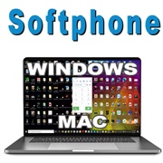 Brandable softphone for Windows and Mac, for your VoIP business.