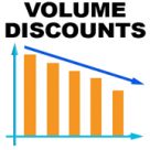 Telinta offers volume discounts, automatically applied to your monthly invoice for switching and billing.