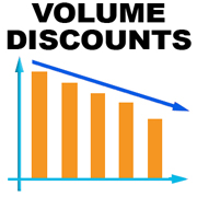 Telinta offers volume discounts, automatically applied to your monthly invoice for switching and billing.